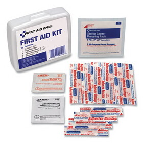 PhysiciansCare FAO90101 First Aid On the Go Kit, Mini, 13 Pieces, Plastic Case