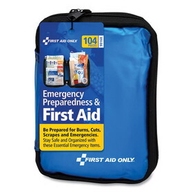 PhysiciansCare FAO90168 Soft-Sided First Aid and Emergency Kit, 104 Pieces, Soft Fabric Case