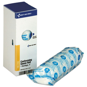 First Aid Only FAE-3102 Gauze Refill for ANSI-Compliant First Aid Kit, 4" Conforming Gauze Roll