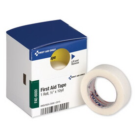 First Aid Only FAE-6000 First Aid Tape, 1/2" x 10 yds, Acrylic, White