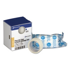 First Aid Only FAE-6003 SmartCompliance First Aid Tape/Gauze Roll Combo, 1/2"x5 yd. Tape, 2"x4 yd. Gauze