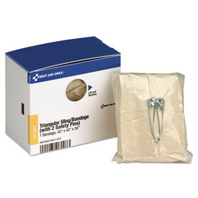 First Aid Only FAE-6007 SmartCompliance Triangular Sling/Bandage, 40" x 40" x 56"
