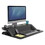 Fellowes FEL0007901 Lotus Sit-Stands Workstation, 32.75" x 24.25" x 5.5" to 22.5", Black, Price/EA