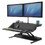Fellowes FEL0007901 Lotus Sit-Stands Workstation, 32.75" x 24.25" x 5.5" to 22.5", Black, Price/EA