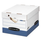 FELLOWES MANUFACTURING FEL0063601 Presto Maximum Strength Storage Box, Ltr/lgl, 12 X 15 X 10, White, 12/carton