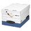 FELLOWES MANUFACTURING FEL0063601 Presto Maximum Strength Storage Box, Ltr/lgl, 12 X 15 X 10, White, 12/carton, Price/CT