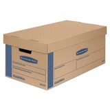 Bankers Box 0065901 SmoothMove Prime Moving & Storage Boxes, Small, Half Slotted Container (HSC), 24