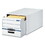 FELLOWES MANUFACTURING FEL00721 Stor/drawer File Drawer Storage Box, Letter, White/blue, 6/carton, Price/CT