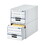 FELLOWES MANUFACTURING FEL00722 Stor/drawer File Drawer Storage Box, Legal, White/blue, 6/carton, Price/CT