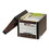 FELLOWES MANUFACTURING FEL00725 R-Kive Max Storage Box, Letter/legal, Locking Lid, Woodgrain, 12/carton, Price/CT