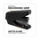 Fellowes FEL5010601 LX840 EasyPress Half Strip Stapler, 25-Sheet Capacity, Black, Price/EA