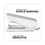 Fellowes FEL5011601 LX850 EasyPress Full Strip Stapler, 25-Sheet Capacity, White, Price/EA