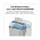 Fellowes FEL5015301 Powershred LX210 Micro-Cut Shredder, 16 Manual Sheet Capacity, White, Price/EA