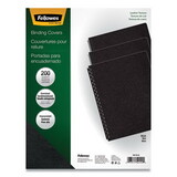 FELLOWES MANUFACTURING FEL52149 Executive Presentation Binding System Covers, 11-1/4 X 8-3/4, Black, 200/pack