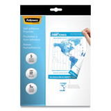 Fellowes FEL52205 Self-Adhesive Laminating Pouches, 5 mil, 9