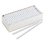 FELLOWES MANUFACTURING FEL52371 Plastic Comb Bindings, 3/8" Diameter, 55 Sheet Capacity, White, 100 Combs/pack, Price/PK