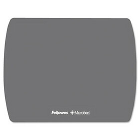 Fellowes FEL5908201 Microban Ultra Thin Mouse Pad, Graphite