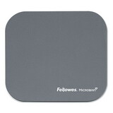 FELLOWES MANUFACTURING FEL5934001 Mouse Pad W/microban, Nonskid Base, 9 X 8, Graphite