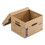 Bankers Box FEL7710201 SmoothMove Maximum Strength Moving Boxes, Half Slotted Container (HSC), Small, 15" x 15" x 12", Brown/Blue, 8/Pack, Price/CT