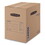 Bankers Box FEL7714001 SmoothMove Basic Moving Boxes, Regular Slotted Container (RSC), Large, 18" x 18" x 24", Brown/Blue, 15/Carton, Price/CT