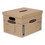 Bankers Box 7714209 SmoothMove Classic Moving & Storage Boxes, Small, Half Slotted Container (HSC), 15" x 12" x 10", Brown Kraft/Blue, 15/Carton, Price/CT