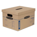 Bankers Box 7714210 SmoothMove Classic Moving & Storage Boxes, Small, Half Slotted Container (HSC), 15