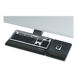 Fellowes FEL8017901 Designer Suites Premium Keyboard Tray, 19w X 10-5/8d, Black