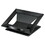 Fellowes FEL8038401 Designer Suites Laptop Riser, 13.19" x 11.19" x 4", Black Pearl, Supports 25 lbs, Price/EA