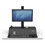 Fellowes FEL8080101 Lotus VE Sit-Stand Workstation, 29" x 28.5" x 27.5" to 42.5", Black, Price/EA