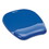 FELLOWES MANUFACTURING FEL91141 Gel Crystals Mouse Pad W/wrist Rest, Rubber Back, 8 X 9-/4, Blue, Price/EA