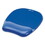 FELLOWES MANUFACTURING FEL91141 Gel Crystals Mouse Pad W/wrist Rest, Rubber Back, 8 X 9-/4, Blue, Price/EA
