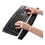 FELLOWES MANUFACTURING FEL9178201 Memory Foam Keyboard Wrist Rest, 19 5/16 X 2 5/16, Black, Price/EA