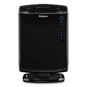 Fellowes FEL9286101 HEPA and Carbon Filtration Air Purifiers, 200 to 400 sq ft Room Capacity, Black