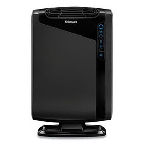 Fellowes FEL9286201 HEPA and Carbon Filtration Air Purifiers, 300 to 600 sq ft Room Capacity, Black