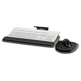 Fellowes FEL93841 Adjustable Standard Keyboard Platform, 20-1/4w X 11-1/8d, Graphite/black