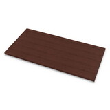 Fellowes 9650501 Levado Laminate Table Top (Top Only), 60w x 30d, Mahogany
