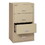 FireKing 4-3122-CPA Four-Drawer Lateral File, 31.13w x 22.13d x 52.75h, UL Listed 350&#176;, Letter/Legal, Parchment, Price/EA