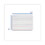 Flipside FLP10134 Two-Sided Red and Blue Ruled Dry Erase Board, 12 x 9, Ruled White Front, Unruled White Back, 12/Pack, Price/PK