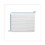 Flipside FLP12034 Two-Sided Red and Blue Ruled Dry Erase Board, 12 x 9, Ruled White Front, Unruled White Back, 24/Pack, Price/PK