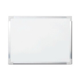 Flipside FLP17641 Framed Dry Erase Board, 48 x 36, White Surface, Silver Aluminum Frame