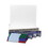 Flipside FLP31004 Magnetic Dry Erase Board Set, 12 x 9, White, Assorted Color Markers, 12/Pack, Price/PK