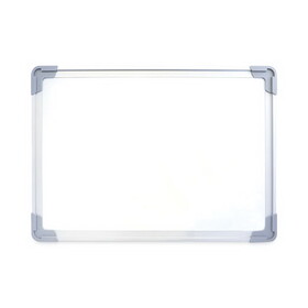 Flipside FLP50000 Dual-Sided Desktop Dry Erase Board, 18 x 12, White Surface with Aluminum Frame