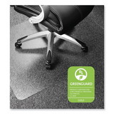Floortex ER1120023ER Cleartex Ultimat Polycarbonate Chair Mat for Low/Medium Pile Carpet, 48 x 79, Clear
