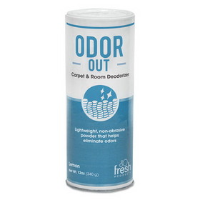Fresh Products FRS121400LE Odor-Out Rug/Room Deodorant, Lemon, 12 oz Shaker Can, 12/Box