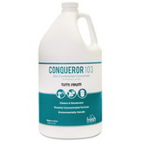Fresh Products FRS 1-WB-TU Conqueror 103 Odor Counteractant Concentrate, Tutti-Frutti, 1 gal Bottle, 4/Carton