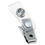 Gbc GBC1122897 Metal Badge Clips With Plastic Straps, Silver, 100/box, Price/BX