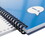 ACCO BRANDS GBC2515665 Instant Report Kit, 5/16" Capacity, Clear/black Cover, Black Spine, Price/PK