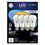 GE GEL67615 LED Soft White A19 Dimmable Light Bulb, 10 W, 4/Pack, Price/PK