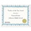 Geographics GEO39087 Award Certificates with Gold Seals, 8.5 x 11, Unique Blue with White Border, 25/Pack, Price/PK