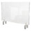 Ghent GHEPEC2436A Clear Partition Extender with Attached Clamp, 36 x 3.88 x 24, Thermoplastic Sheeting, Price/EA